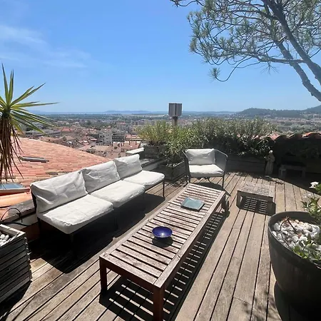 Bright Duplex With Superb View And Terrace * Hyères